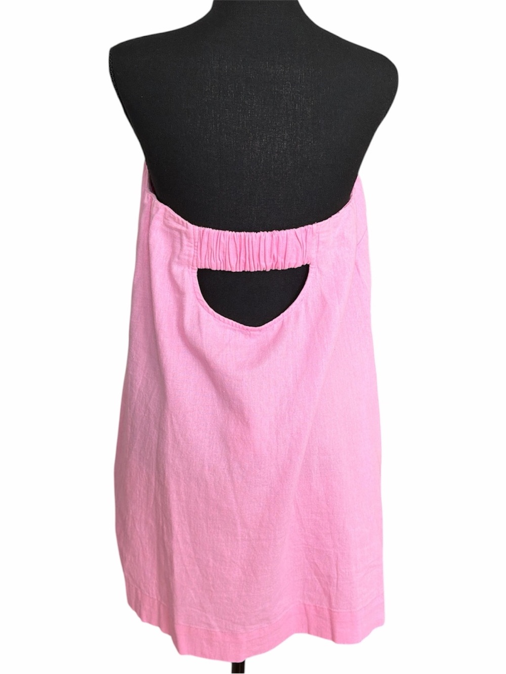 Free People Cotton-Linen Mini Dress - Picture 3 of 7